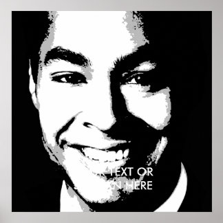 Póster Julian Castro Ink Art