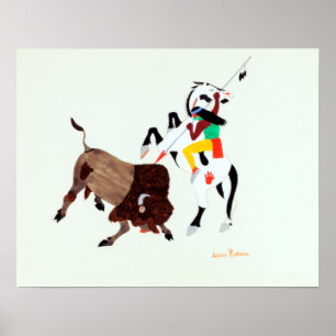 Póster Julian Martinez Buffalo Hunter