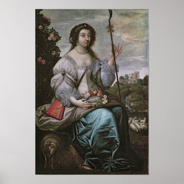 Póster Julie d'Angennes as Astree (Frente)