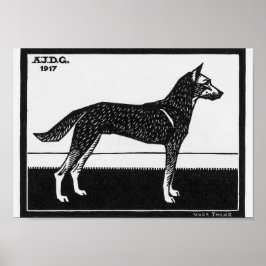 Póster Julie de Graag Perro