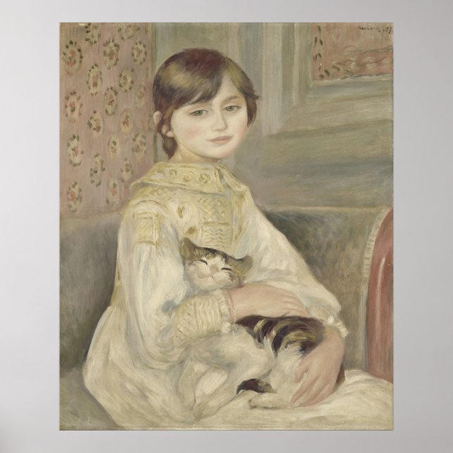 Póster Julie Manet de Pierre-Auguste Renoir (Frente)