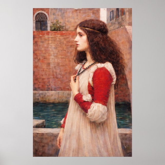 Póster Julieta de John William Waterhouse (Frente)