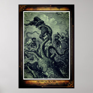 Póster Julio Verne 20000 Ligas bajo el mar Poster 2