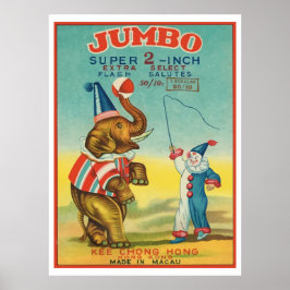 Póster Jumbo (Vintage Chinese Firecracker)