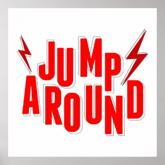 Póster Jump Around