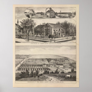 Póster Junction City y el condado de Davis, Kansas