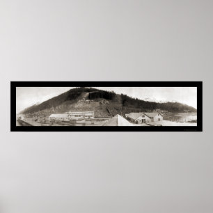 Póster Juneau, AK Sheep Creek Photo 1914