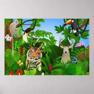 Póster Jungla