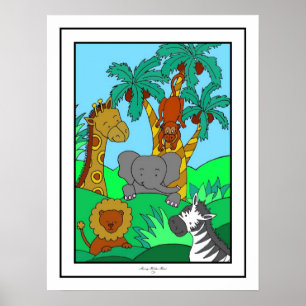 Póster Jungla de bebé 1