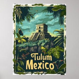 Póster Jungla de Tulum