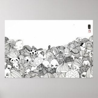 Póster Jungla humana