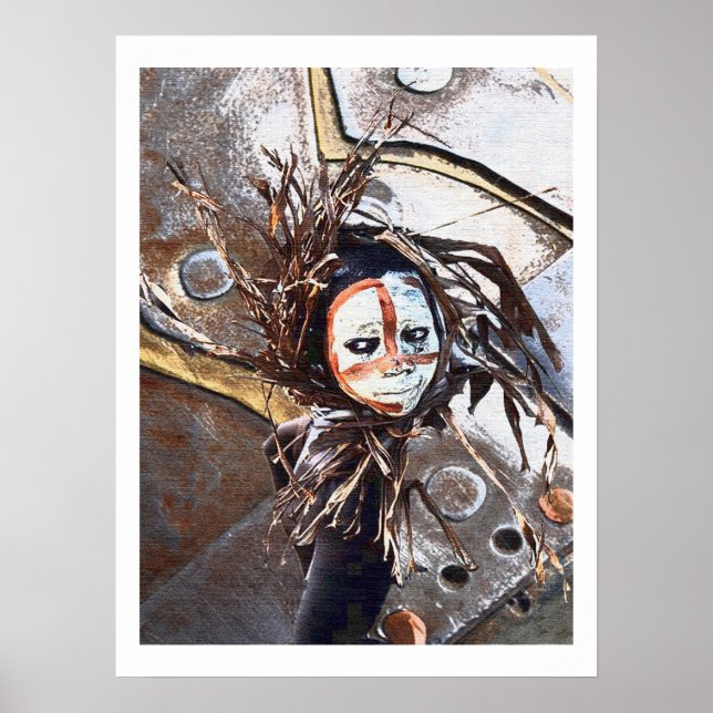 Póster Jungla metalizado (Frente)