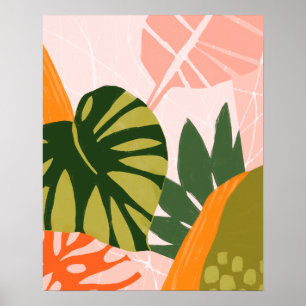 Póster Jungle Collage I