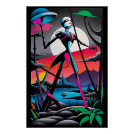 Póster Jungle Hatter