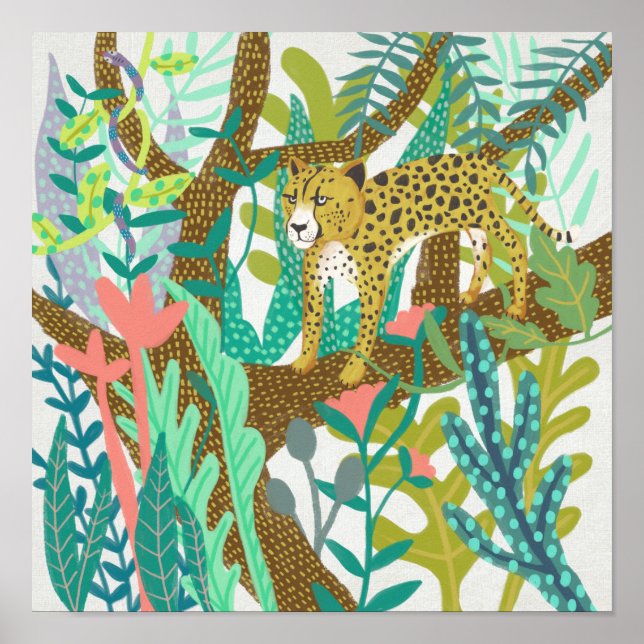 Póster Jungle Roar - Cheetah (Frente)