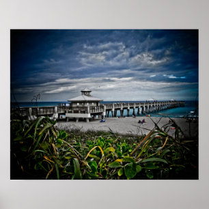 Póster Juno Beach Pier