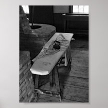 Junta de hierro antiguo Fotografía en blanco y neg