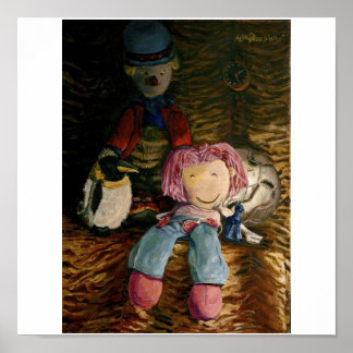 Póster Junto A Un poster Pingüino