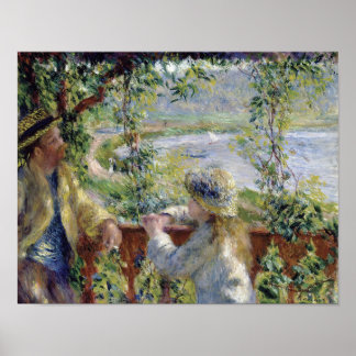 Póster Junto al agua de Renoir 