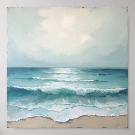 Póster Junto al mar