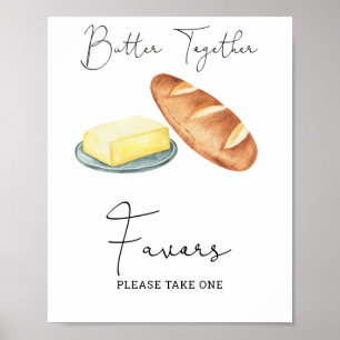 Póster Juntos con Amor - Favor, tome uno