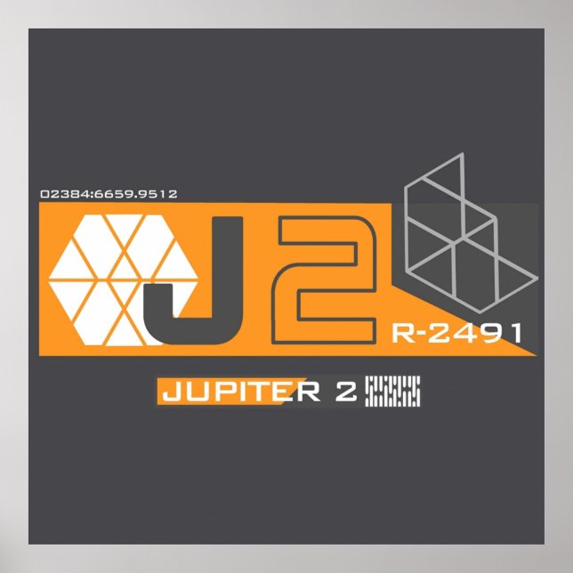 Póster Júpiter 2 inspirado por perdidos en el espacio (Frente)