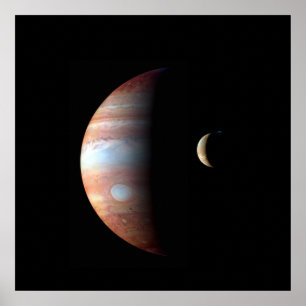 Póster Jupiter and Io Poster