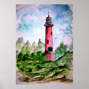 Póster jupiter_lighthouse