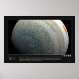 Póster Júpiter (Misión Juno)