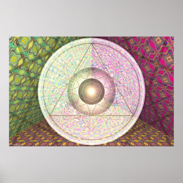 Póster Júpiter, Saturno Y Urano Por Martineau (Frente)