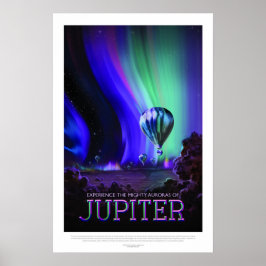 Póster Jupiter, Travel Poster