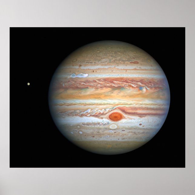 Póster Júpiter y Europa (Frente)