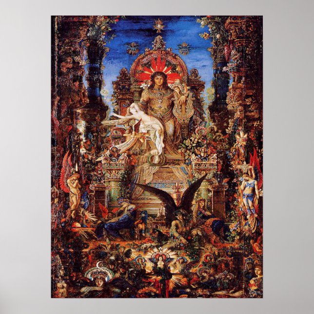 Póster 'Júpiter y Semiele' (Frente)