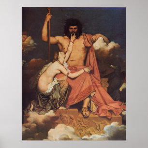 Póster Júpiter Y Thetis