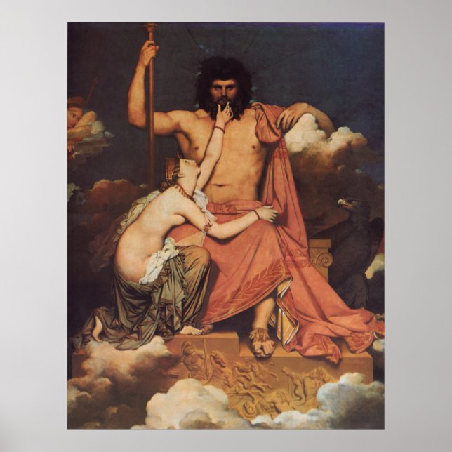 Póster Júpiter Y Thetis (Frente)