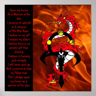 Póster Juramento del clan