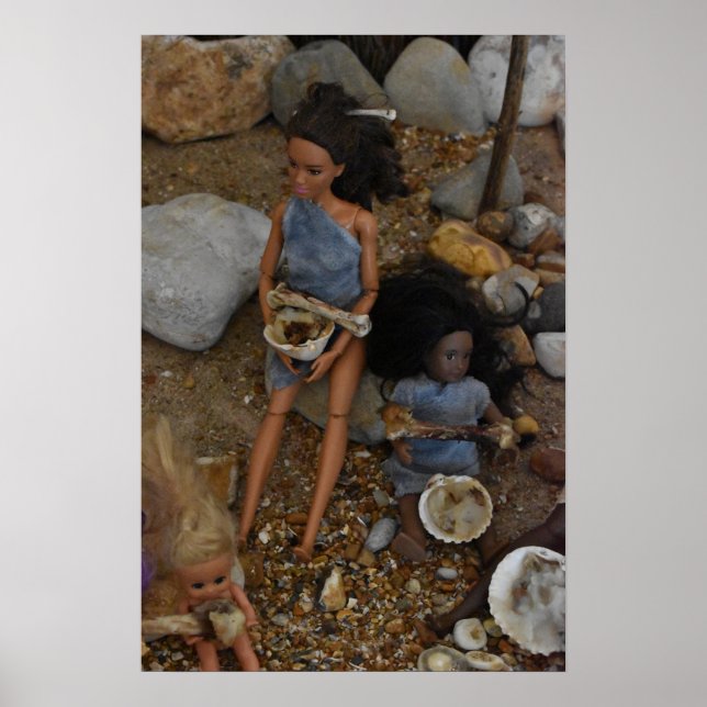 Póster Jurásico Viviendo. (Frente)