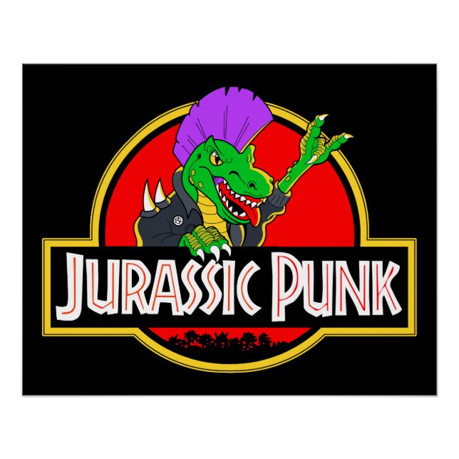 Póster Jurassic Punk  (Anverso)