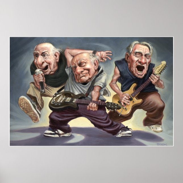 Póster Jurassic Rock (Frente)