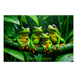 Póster Just Chillin