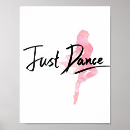 Póster Just Dance Poster (Blanco)