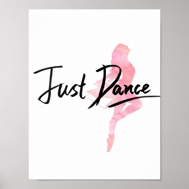 Póster Just Dance Poster (Blanco) (Frente)