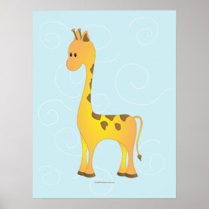 Póster Just Giraffe
