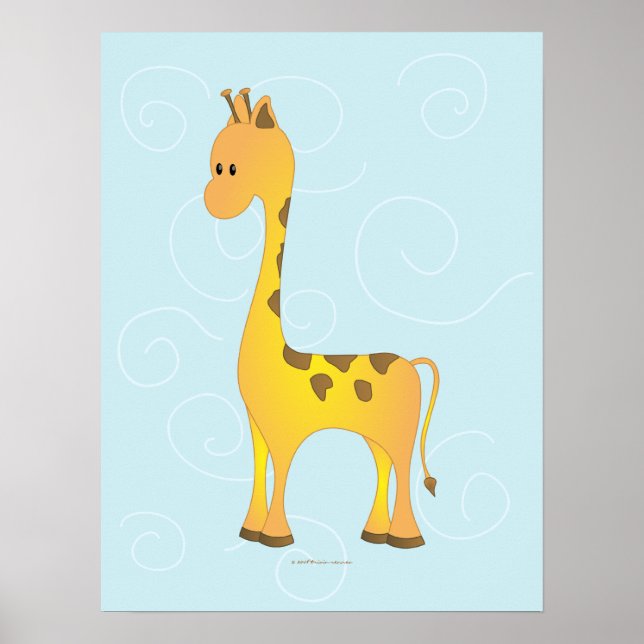 Póster Just Giraffe (Frente)