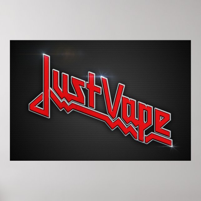 Póster Just Vape (Frente)