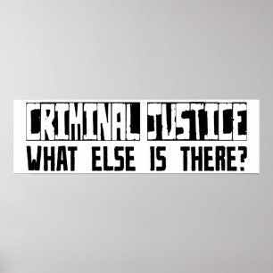 Póster Justicia Penal ¿Qué Más Hay?