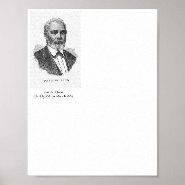 Póster Justin Holland (Frente)