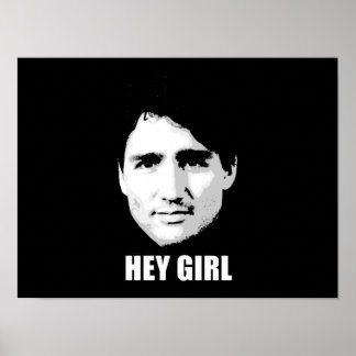 Póster Justin Trudeau - Hey Chica -.png