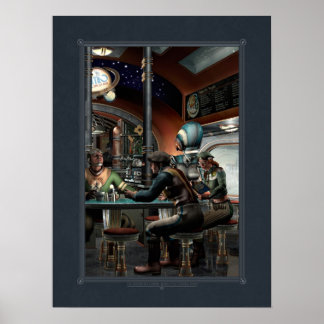 Póster Justo alrededor del poster de esquina (18x24")