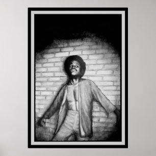 Póster Juventud Africana Americana